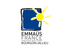 Logos Emmaüs Site mention Bourgoin-Jallieu