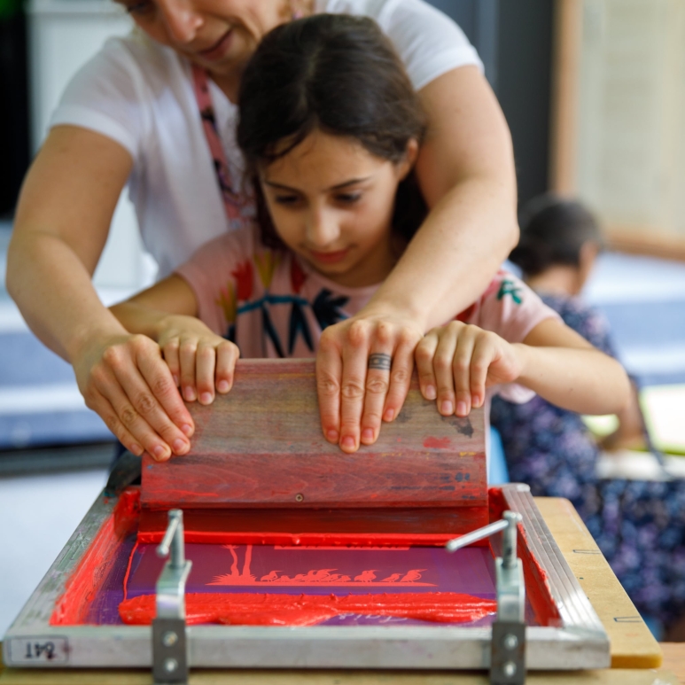 Jazz for Kids - Atelier sérigraphie